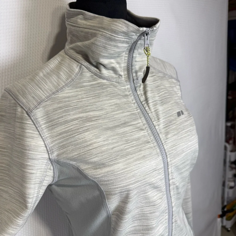 Koppen Full-Zip Athletic Jacket Gray Sz Small Women’s